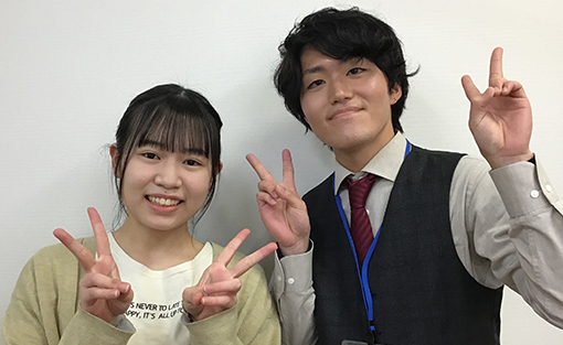 栗田理未さんと辻村先生