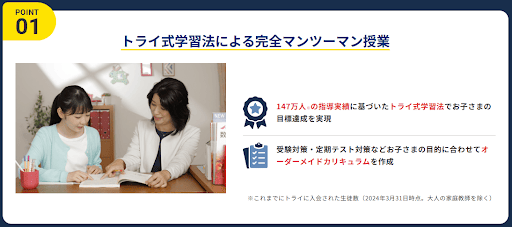 家庭教師のトライでは学習障がいに詳しい教育プランナーが専門的な視点から最適な学習プランを提案