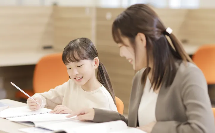 専任講師による完全1対1授業のイメージ