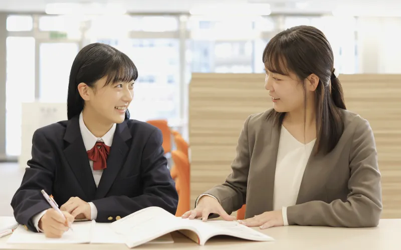 専任講師による完全１対１授業のイメージ