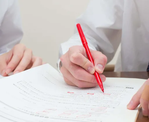 定期テスト対策・内申点対策のイメージ