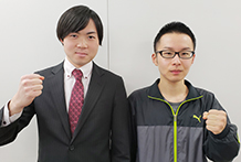 大衡竜太先生と竹森千畝くん