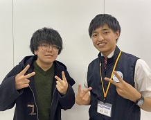 渡邊駿典先生と塲地諒汰朗くん