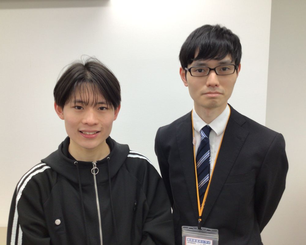 笹倉倫恭さんと石川想眞先生