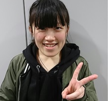 塚越さん(日本獣医生命科学大学合格)