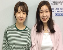 新井さん(東京家政大学)堀越さん(國學院大學)