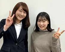 佐藤先生と越川さん