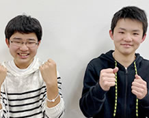 萩原くんと脇坂くん