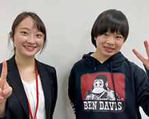 稲葉先生と岡田さん