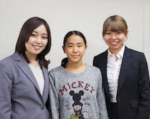 尾滝 藍華先生・浅海 美月さん・唐島 奈美先生