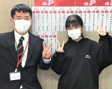 天野先生と髙橋彩さん