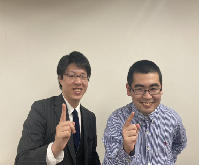 奥所君と河村教室長