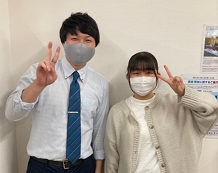 加藤鈴音さんと大野教室長