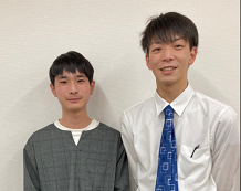 加茂川皓己さんと近藤先生