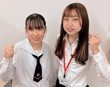 萩原かりんさんと松浦先生