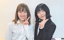 久保花菜美さんと坂野先生