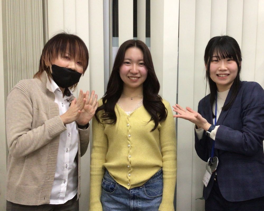 村田先生、伊藤さん、坂本教室長