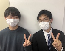 原優汰さんと武田涼馬先生