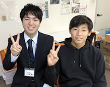井上誠意さんと小久保先生