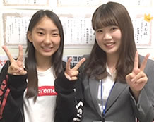 樋口莉乃さんと松山先生