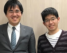 彦坂 拓海君と教室長