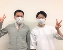 佐伯 昂汰さんと教室長