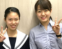 永山 愛子さんと小嶋先生