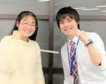 伊藤ひなたさんと佐藤先生