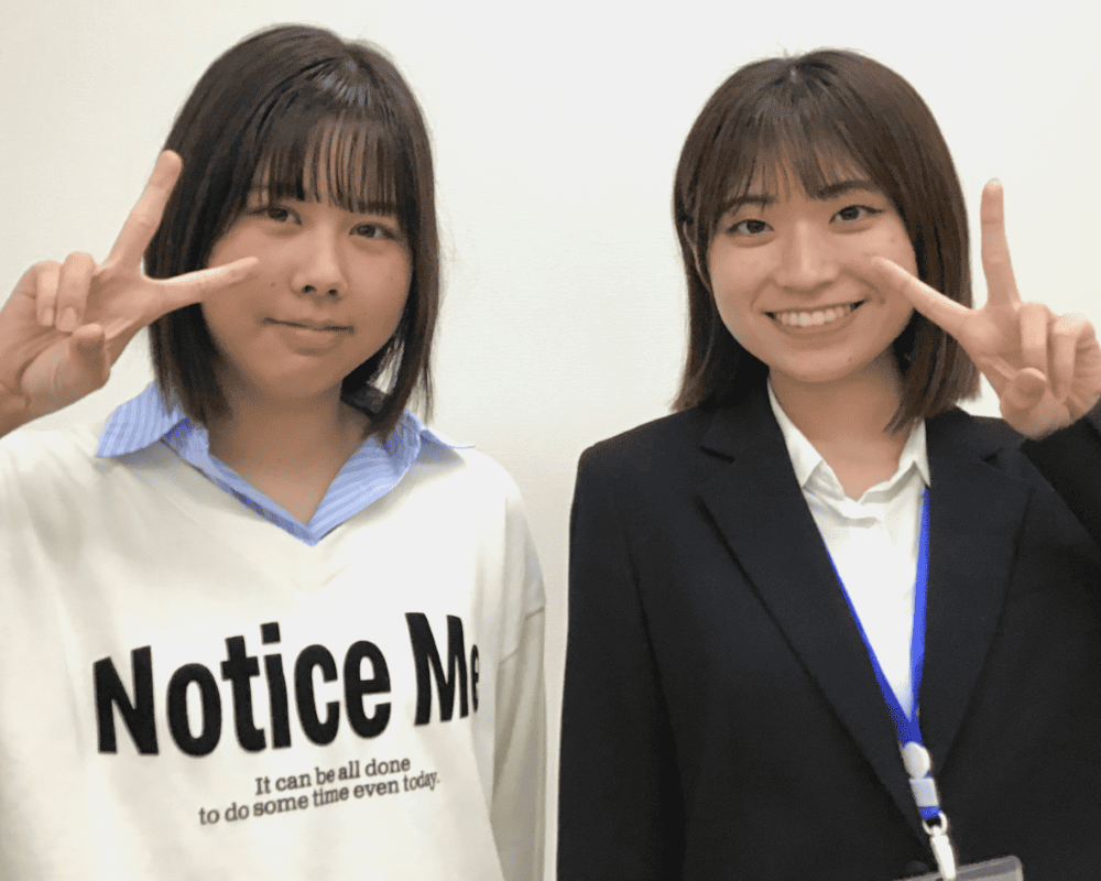 廣瀬結菜さんと赤井先生