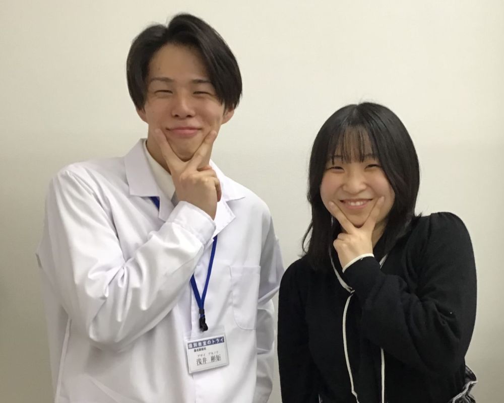 渡邉莉緒さんと浅井先生