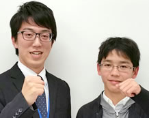 橋本耕太くんと金谷修吾先生