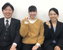 小林さん・教室長・立花先生