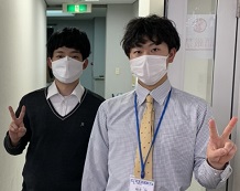 児林 太一くんと堀井先生