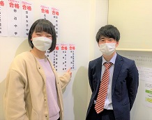 新井理紗さんと北村先生