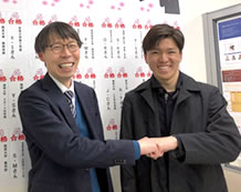 川嶋翔大くんと青山先生