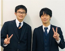 賀門 欧介くんと教室長