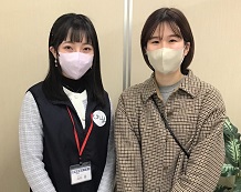 髙原先生と川畑朱里さん