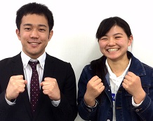 坂元 莉音さん(高3)と荒木 先生