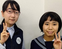 脇田奏音さんと本山先生