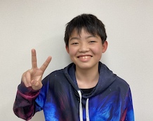 山﨑 蒼士くん(加藤学園暁秀中学 特別選抜コース合格!)