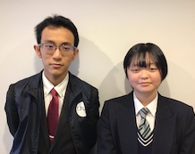 大江 乃唯さん(静岡県立大学合格)