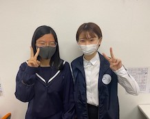 【栄田菜月さんと山田先生】