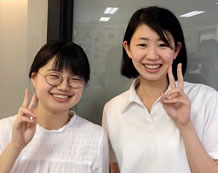 【江頭 美保さんと井上先生】