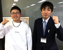 【神谷 翔琉くんと井林先生】