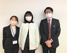 北村さんと鬼頭先生、教室長