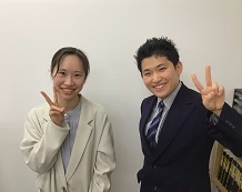 寺脇美羽さんと脇阪泰之先生