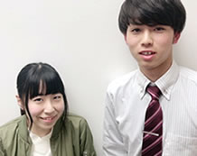 冨澤穂乃佳さんと川北先生