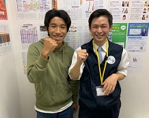 高砂清太さんと奥田弘礼先生