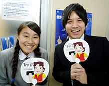 加藤まやさんと石田先生