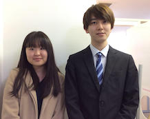 渡邊寧心さんと伊藤先生